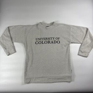 Woolly Threads University of Colorado Sweatshirt Men's M Made USA